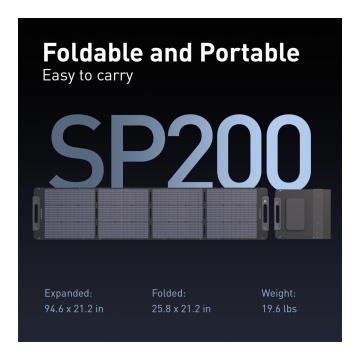 Segway SP 200 Solar Panel