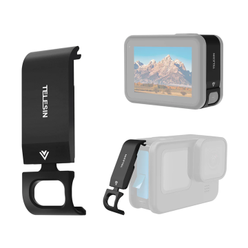 Telesin GoPro HERO12 Uyumlu Alüminyum Yan Kapak
