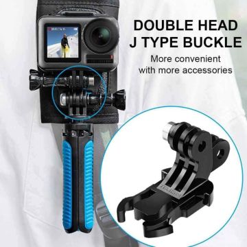 Telesin Aksiyon Kamera i Çift Ayak J-Kanka Aksesuar Tokası