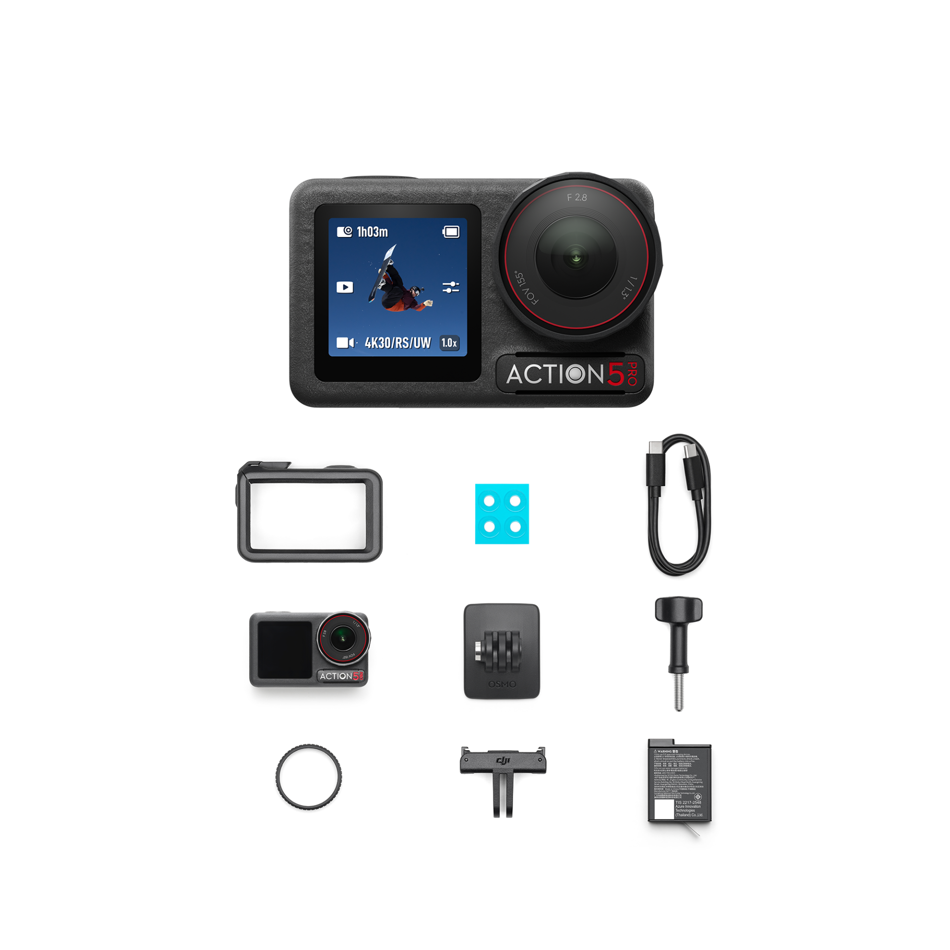 【新品未開封】Osmo Action 5 Pro DJI Osmo Action 5 Pro Standart Combo | SYD
