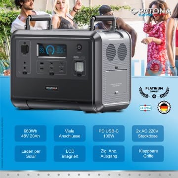 Patona Autarc 1200 Platinum Powerstation