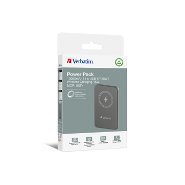 Verbatim Kablosuz Powerbank 10000mAh