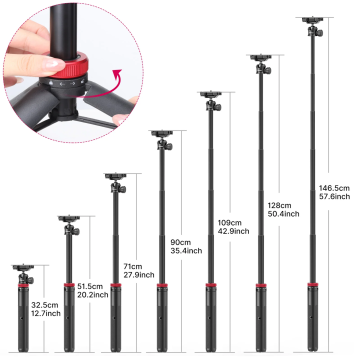Ulanzi Uzatılabilir Vlog Tripod (MT-44)